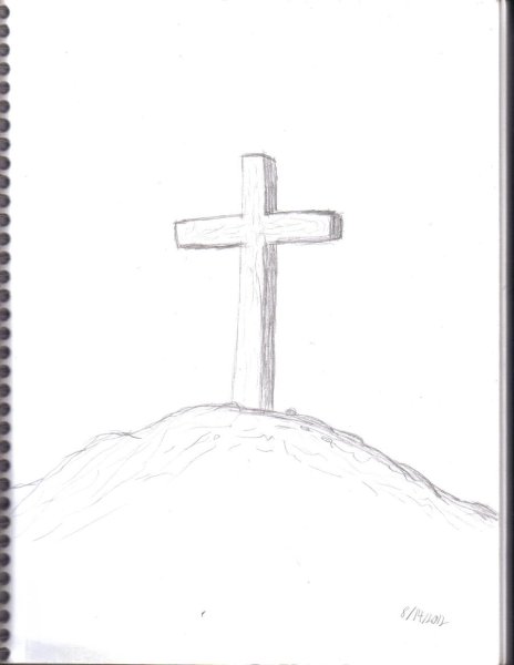 Кресты рисунок ручкой