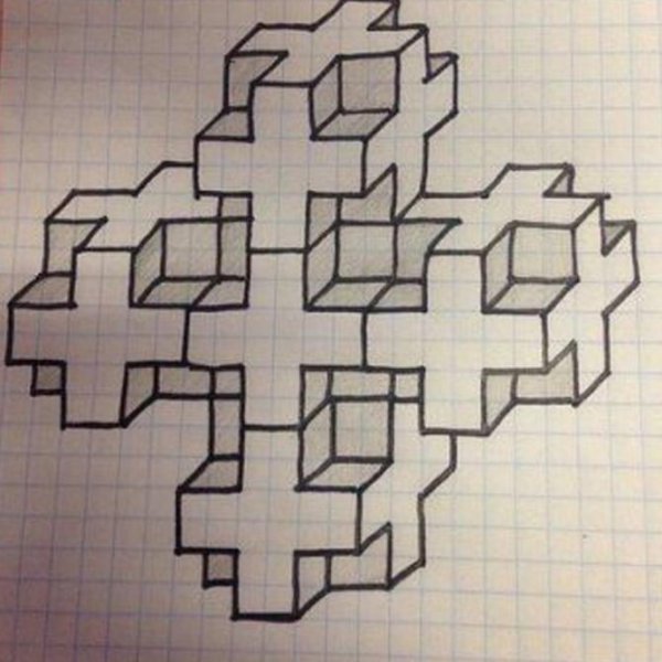 Объемный крест