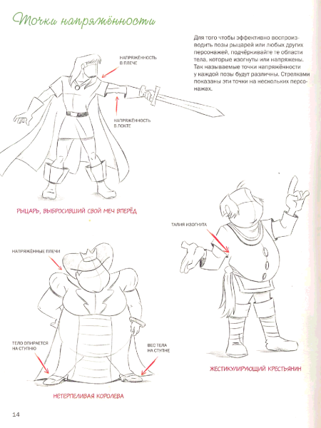 Поэтапное рисование рыцаря в доспехах