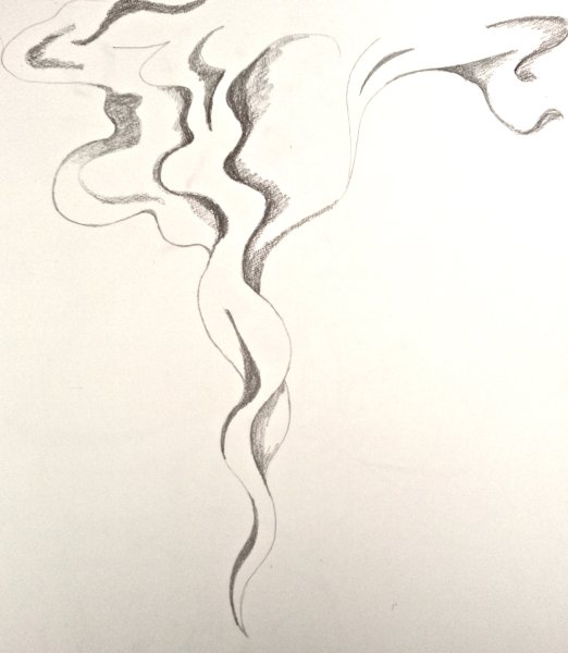 Нарисованный дым