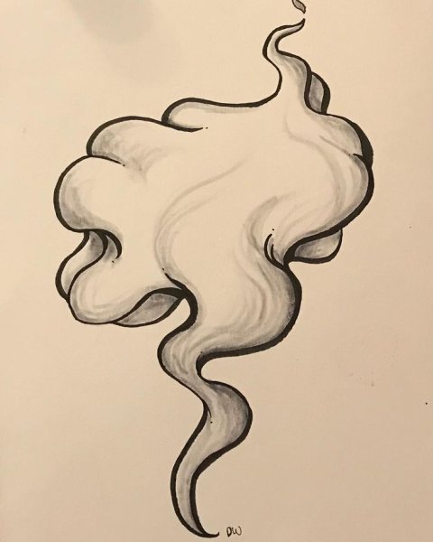 Дым иллюстрация