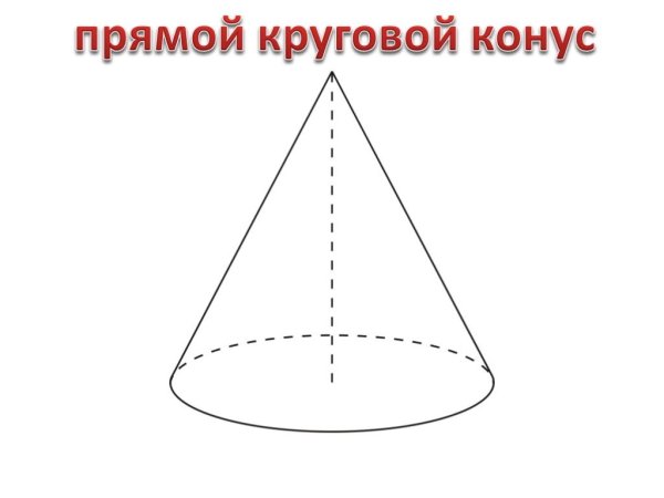 Круговой конус