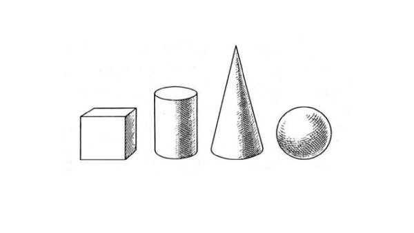 Шар куб конус