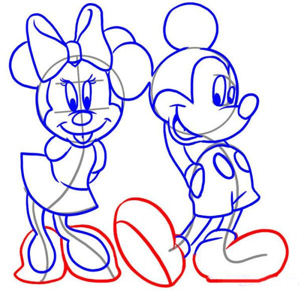 Рисование мультяшного персонажа