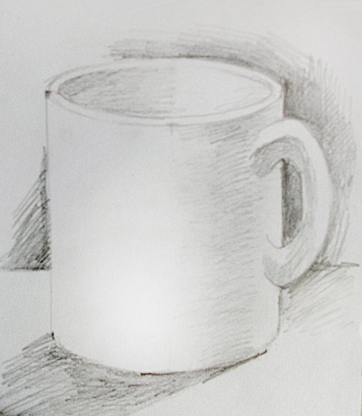 Зарисовка кружки