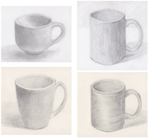 Зарисовка кружки