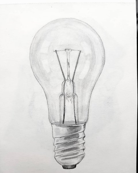 Зарисовки лампы