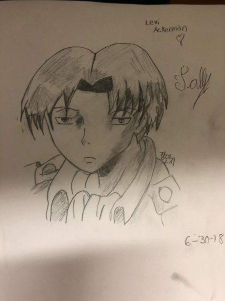 Леви арт скетч