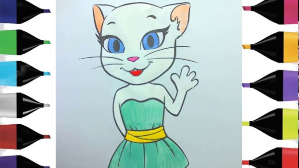 Срисовки Анжела