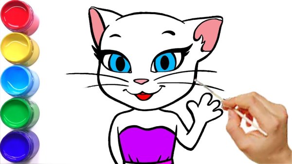 Рисование Анжелы