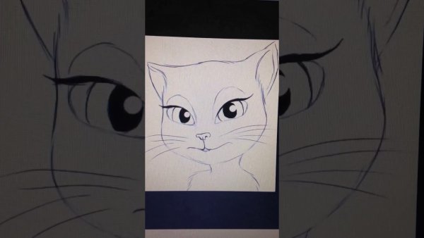 Рисунок несложный Анджела