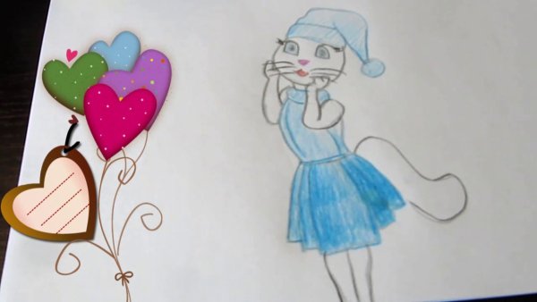 Срисовки Анжела