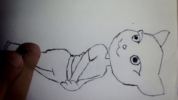 Анжела как нарисовать поэтапно