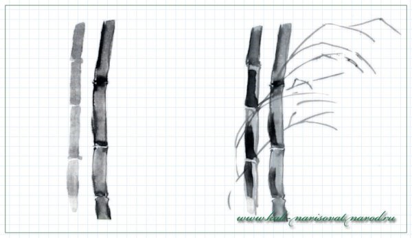 Бамбуковые кисти для рисования