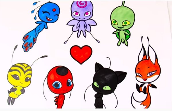 Леди баг герои КВАМИ