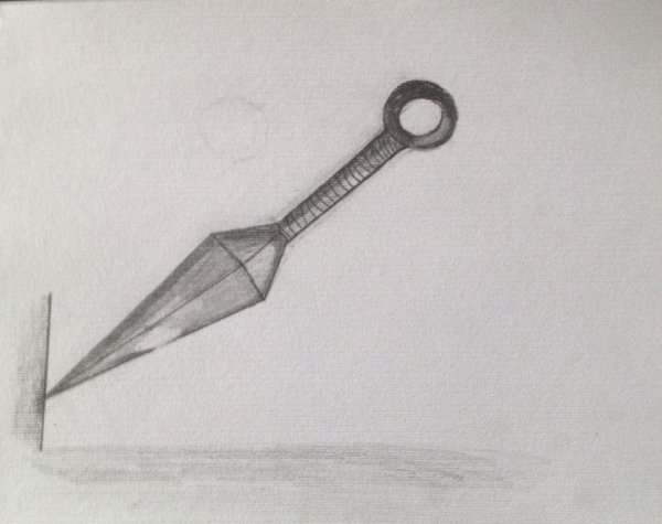 Кунай рисунок