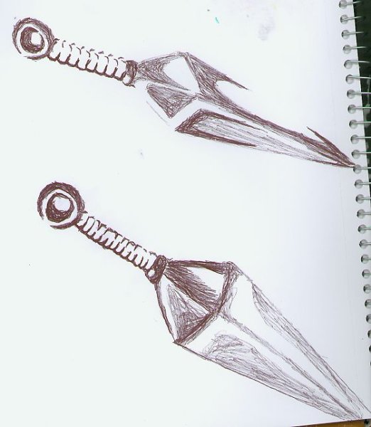 Кунай эскиз