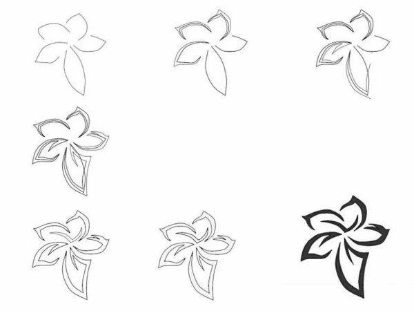 Дарвин из удивительного мира Гамбола карандашом