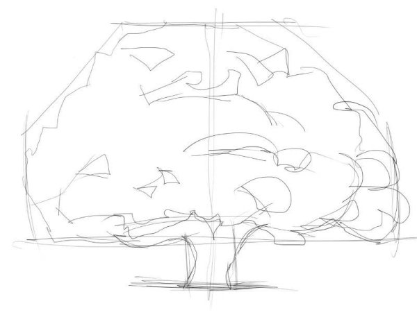 Пошаговое рисование дракона