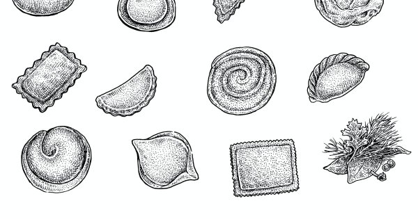 Хинкали Графика