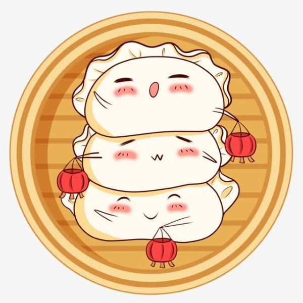 Пельмени нарисованные карандашом