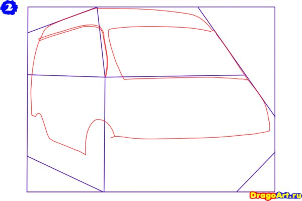 Как нарисовать Газель легко