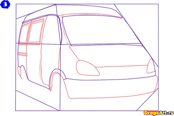 Газель рисунок карандашом