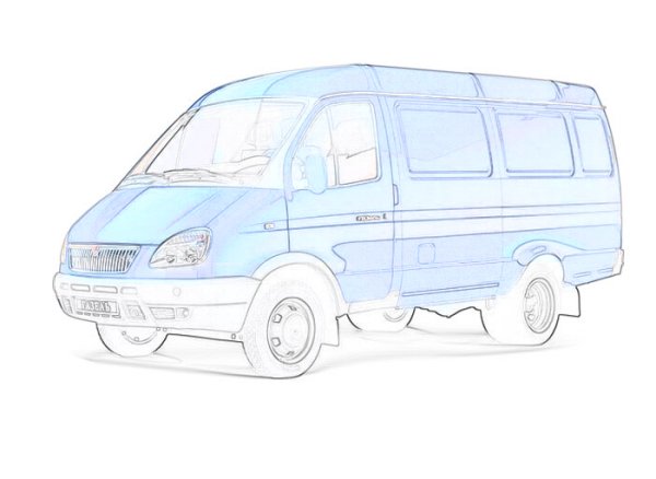 Газель рисунок