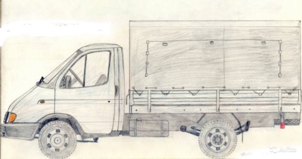 Газель 3302 рисунок