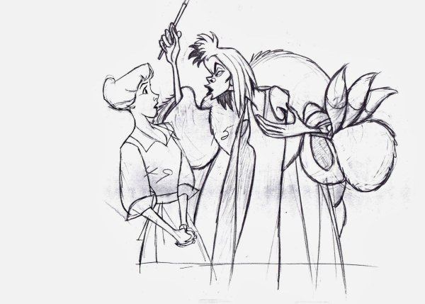 Раскраска Круэлла 2021