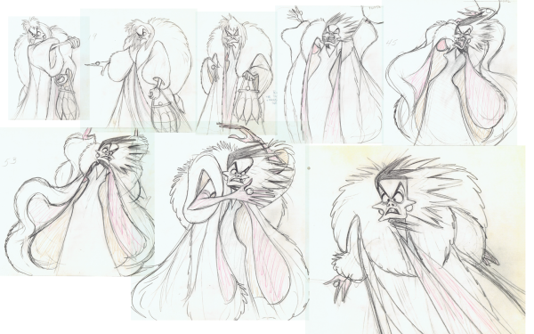 Круэлла де Виль мультфильм