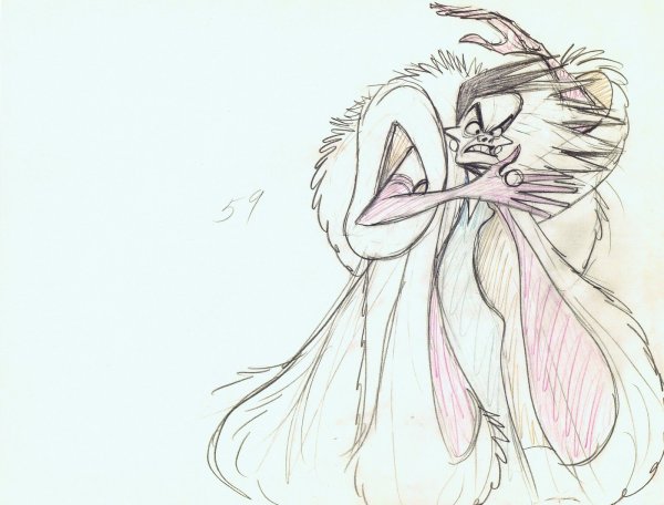 Круэлла концепт арт 2021