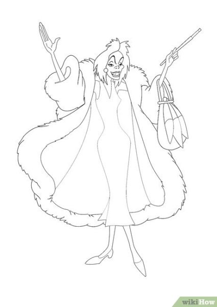 Раскраска Стервелла де Виль