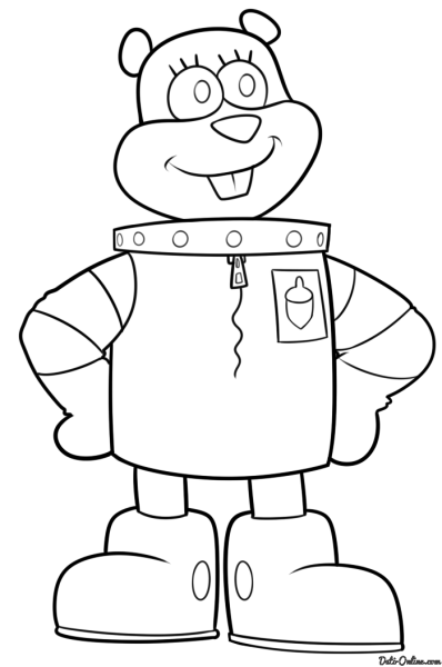 Набросок мужских брюк