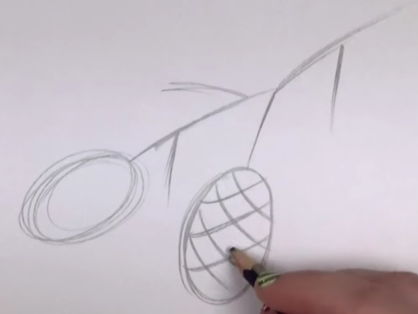 Учимся рисовать шишку