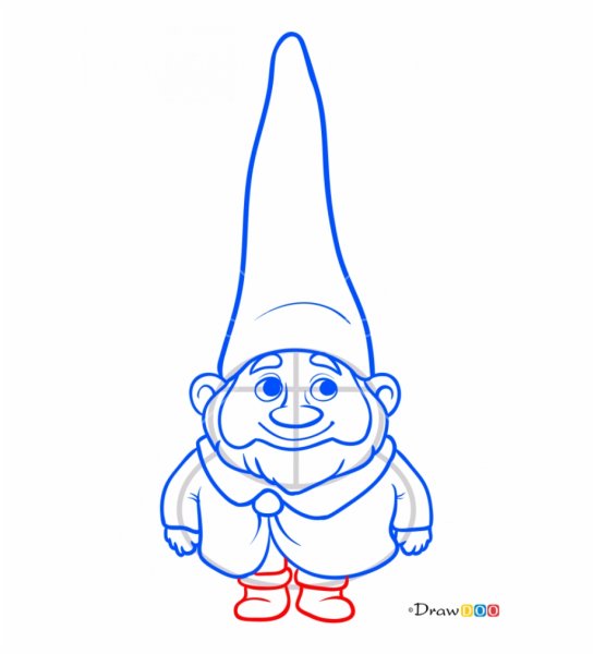 Рисование гномика