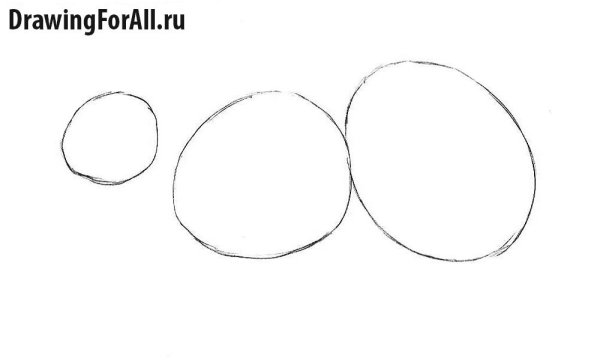Котлеты рисунок поэтапно