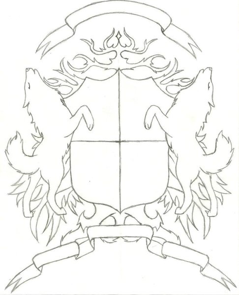 Эскизы гербов