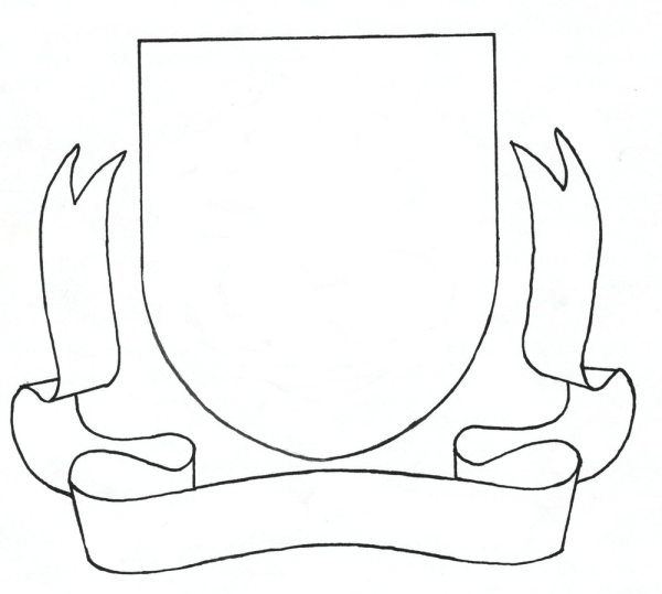 Герб раскраска