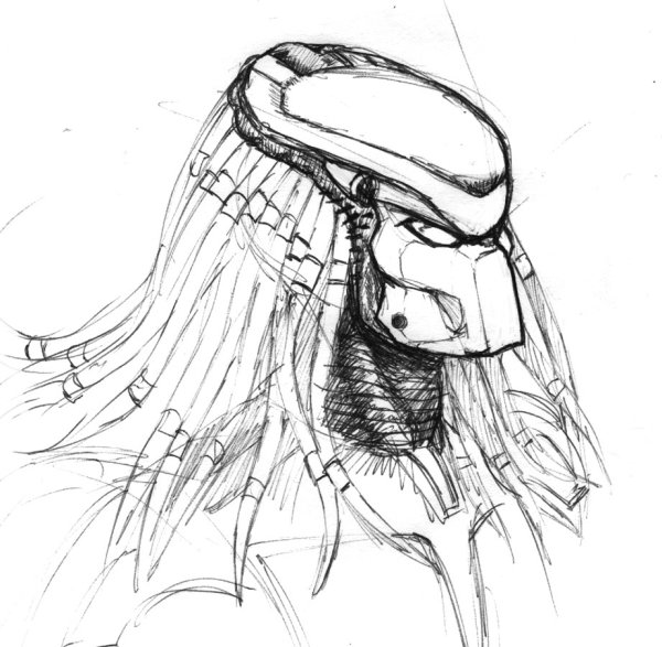 Инопланетянин рисунок