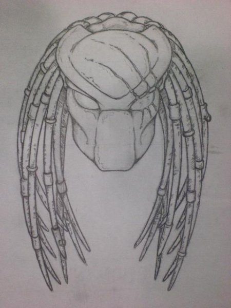 Пришелец карандашом