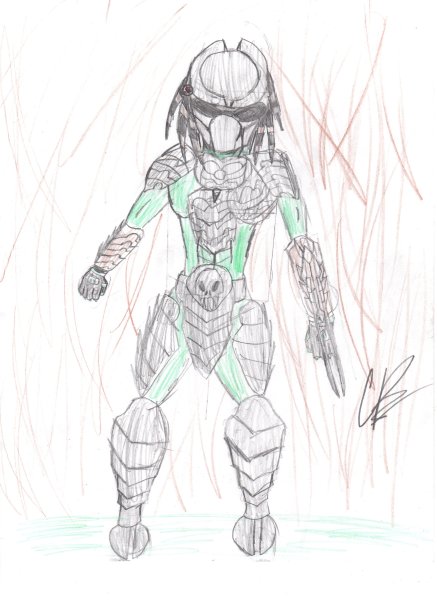 Инопланетянин контур