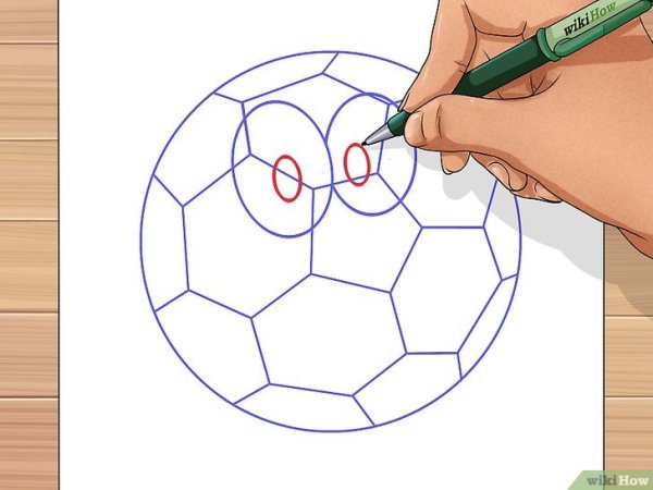 Научиться рисовать мяч.
