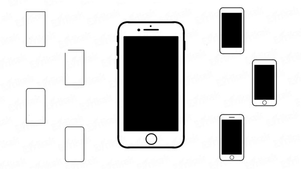 Айфон рисунок карандашом