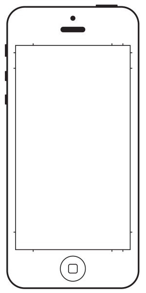 Рисунки для срисовки айфон