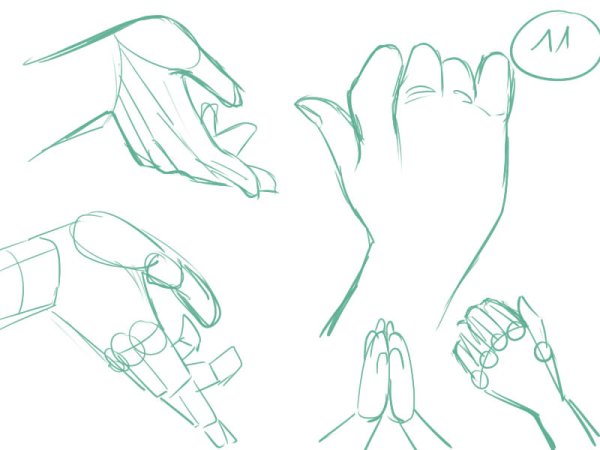 Изо рисование рукой