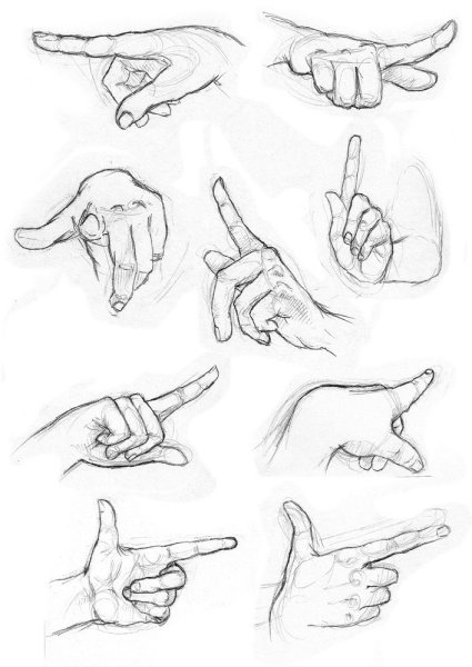Как рисовать руки поэтапно для начинающих