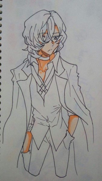 Дазай обводка