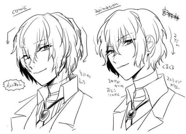 Дадзай Осаму референс