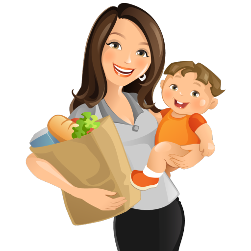 Мама без фона